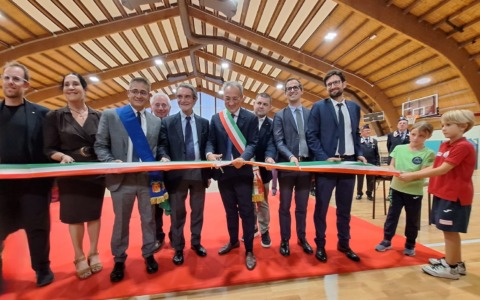 L’inaugurazione degli impianti sportivi trampolino di lancio per Mangoni sindaco