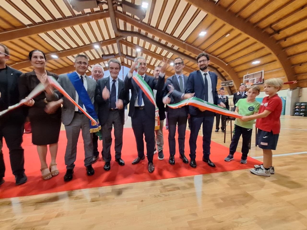 Inaugurazione degli impianti sportivi