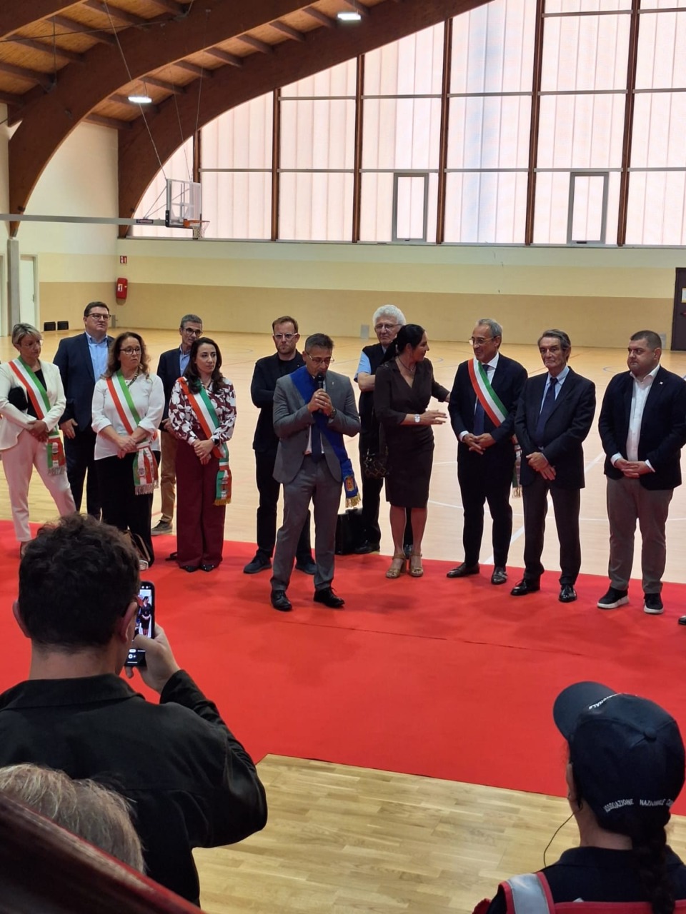 Inaugurazione degli impianti sportivi