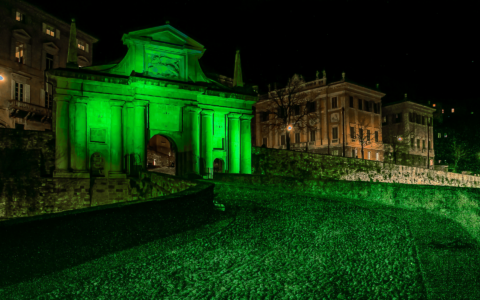 Bergamo si tinge di verde per la ricerca sulla Sla