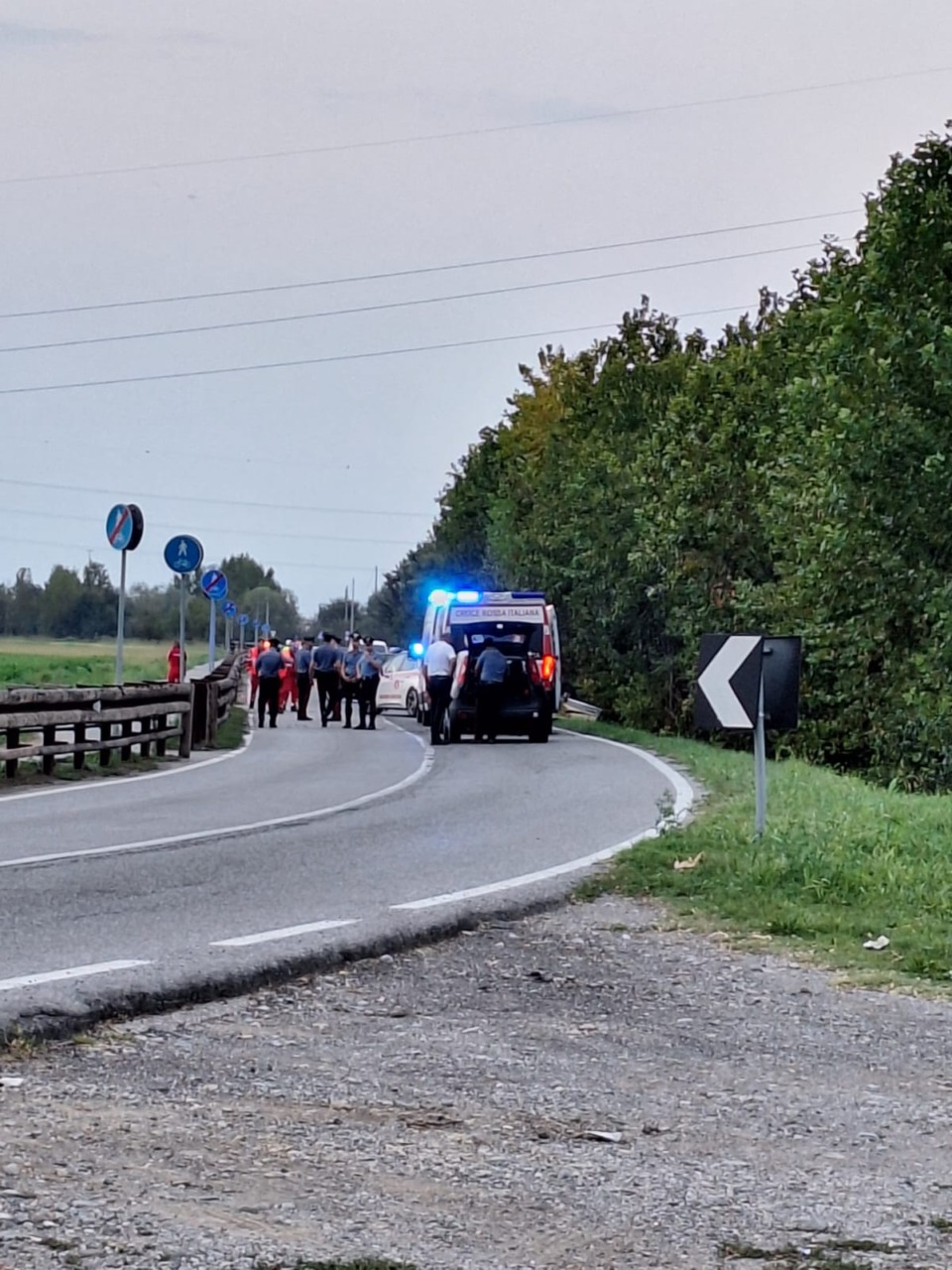Incidente a Caravaggio, muore un bambino di 9 anni