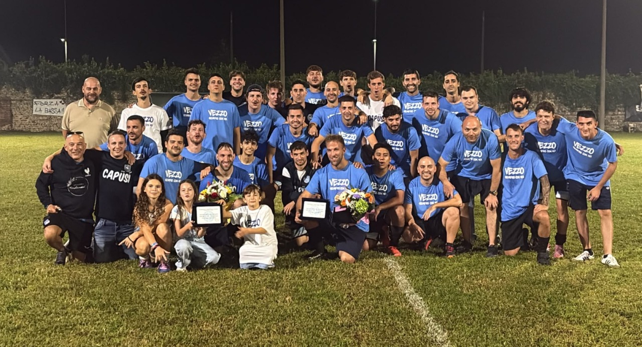Memorial “Insieme oltre il tempo”: sport e amicizia per ricordare Alessandro Vezzoli