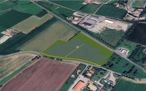 Chiesta l’autorizzazione per un impianto fotovoltaico a terra in via Brescia