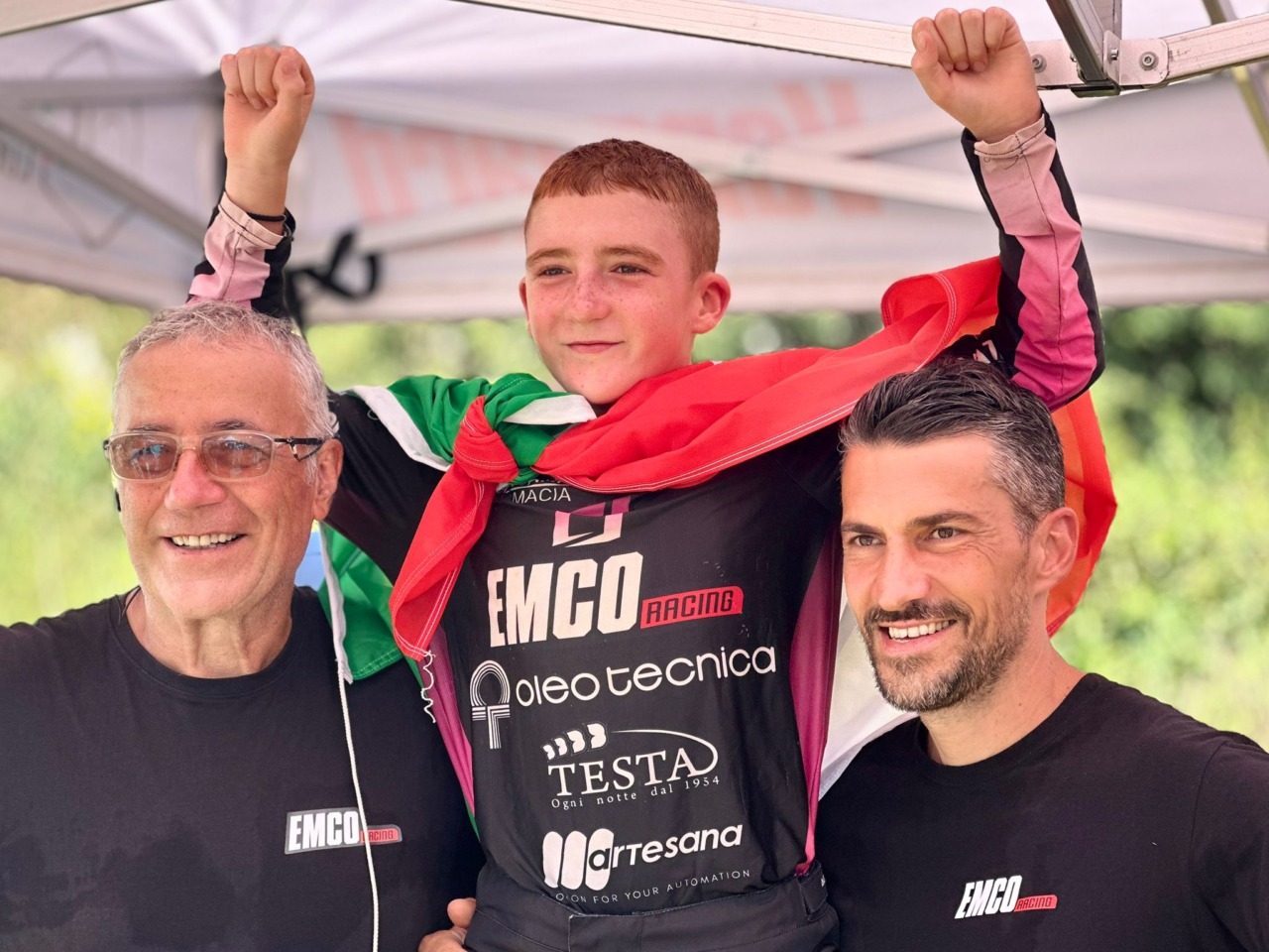 Luca Comotti campione italiano di Enduro, in Veneto arriva la consacrazione per il 12enne trevigliese