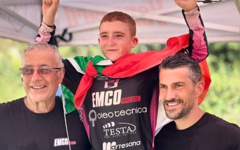 Luca Comotti campione italiano di Enduro, in Veneto arriva la consacrazione per il 12enne trevigliese