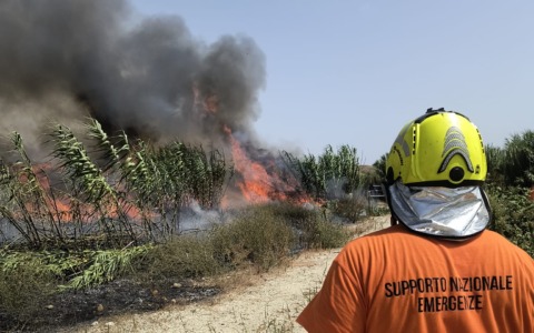 Prevenzione e anti-incendio, anche i Volontari dell’Adda in aiuto a Regione Calabria