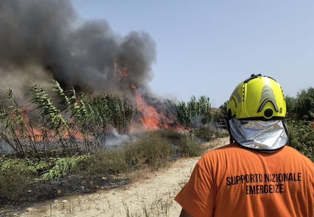 Prevenzione e anti-incendio, anche i Volontari dell’Adda in aiuto a Regione Calabria