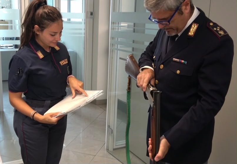 Al via la stagione della caccia, a Treviglio controlli della Polizia di Stato sulle armi