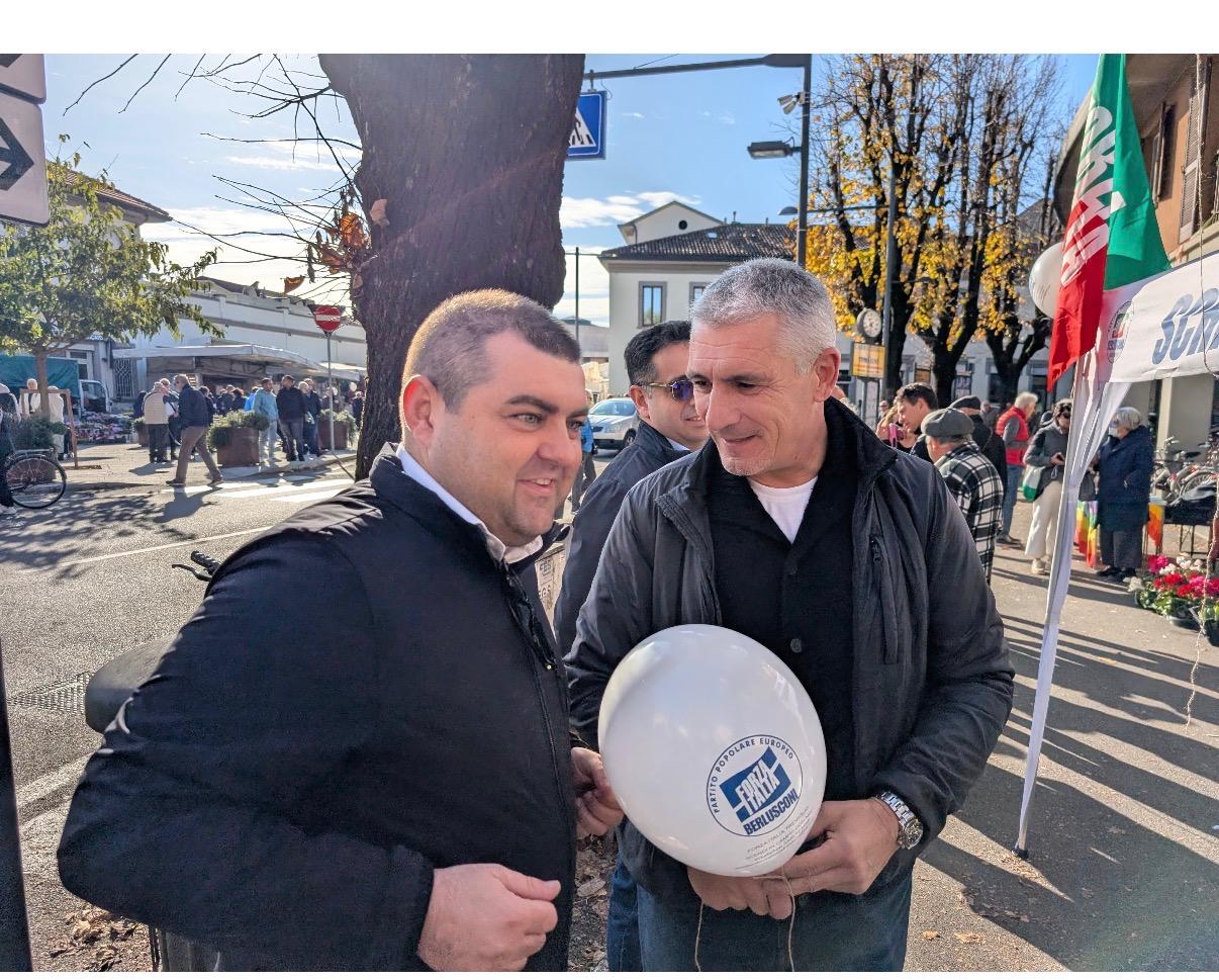 Forza Italia Treviglio, staffetta alla guida della sezione: Augusto Corsi subentra a Paolo Colleoni