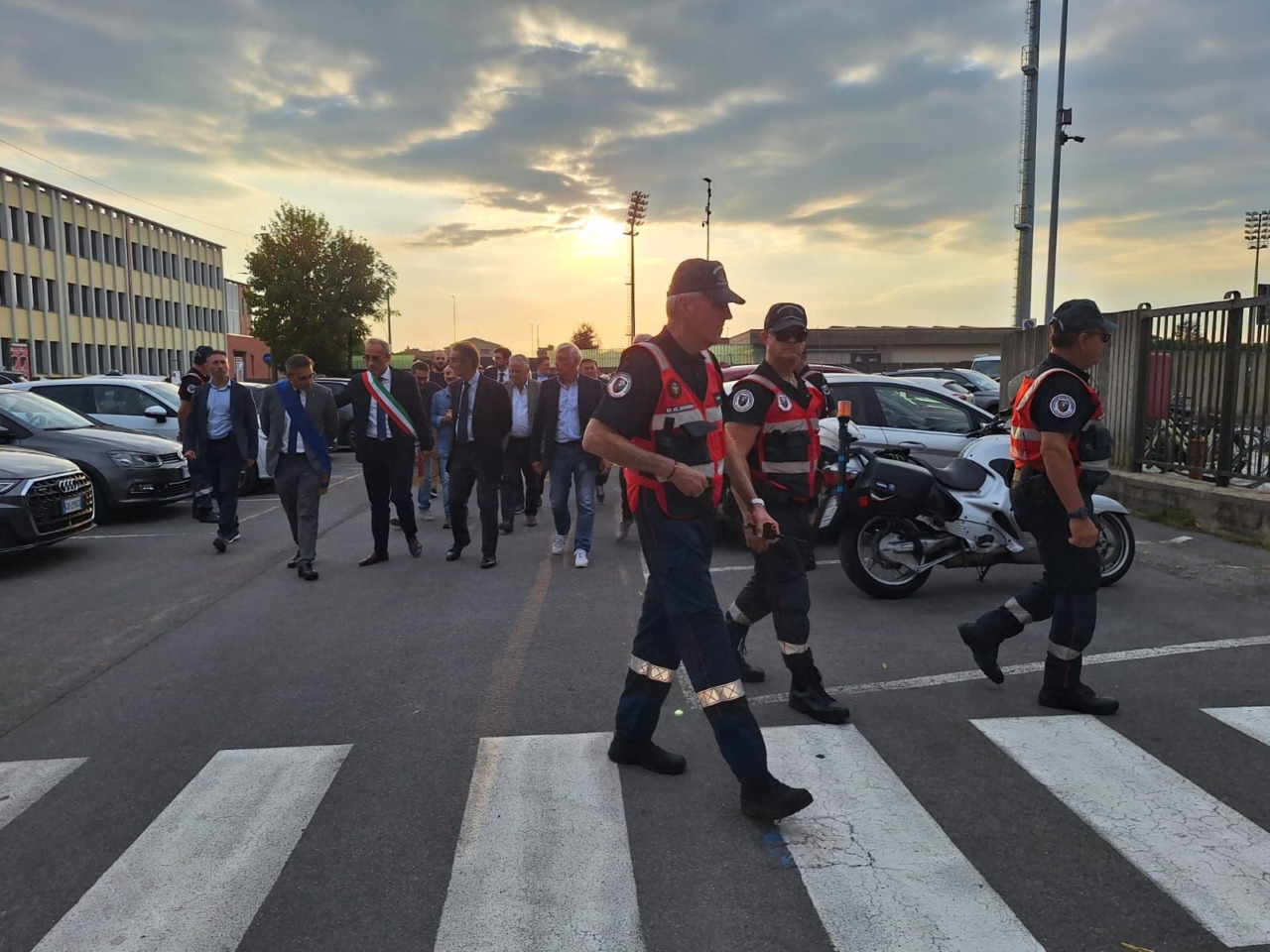 Inaugurazione degli impianti sportivi