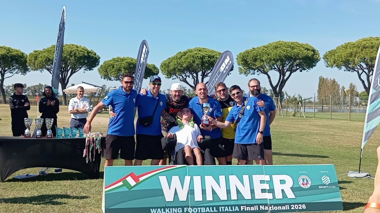 Covo ancora sul tetto d’Italia: il Walking Football Over 40 conquista il secondo scudetto