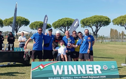Covo ancora sul tetto d’Italia: il Walking Football Over 40 conquista il secondo scudetto