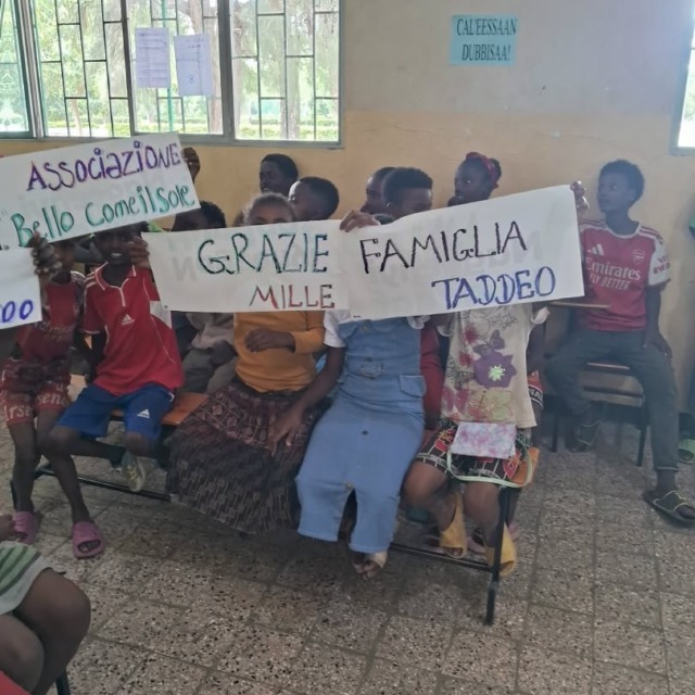 Treviglio in aiuto dell’Etiopia: la raccolta fondi in memoria di Umberto Taddeo è arrivata a destinazione