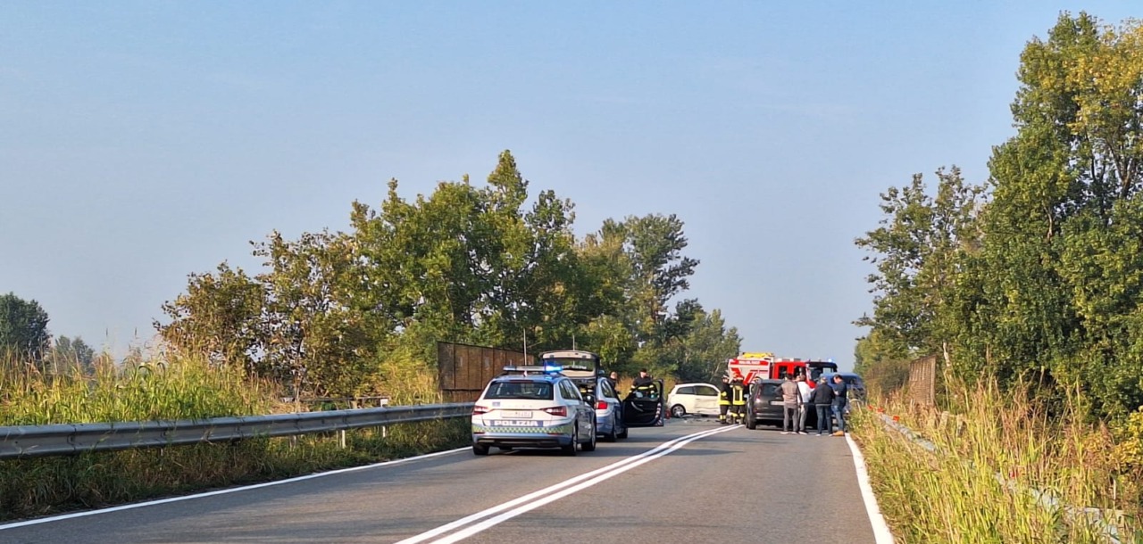 Schianto sulla Rivoltana