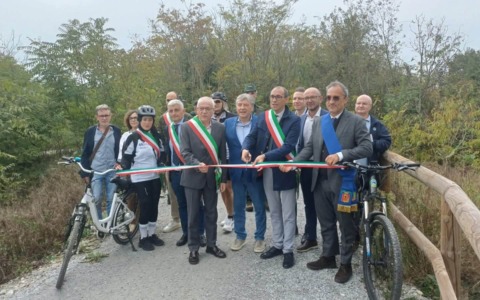 Riqualificata la pista ciclopedonale tra Ghisalba e Cavernago